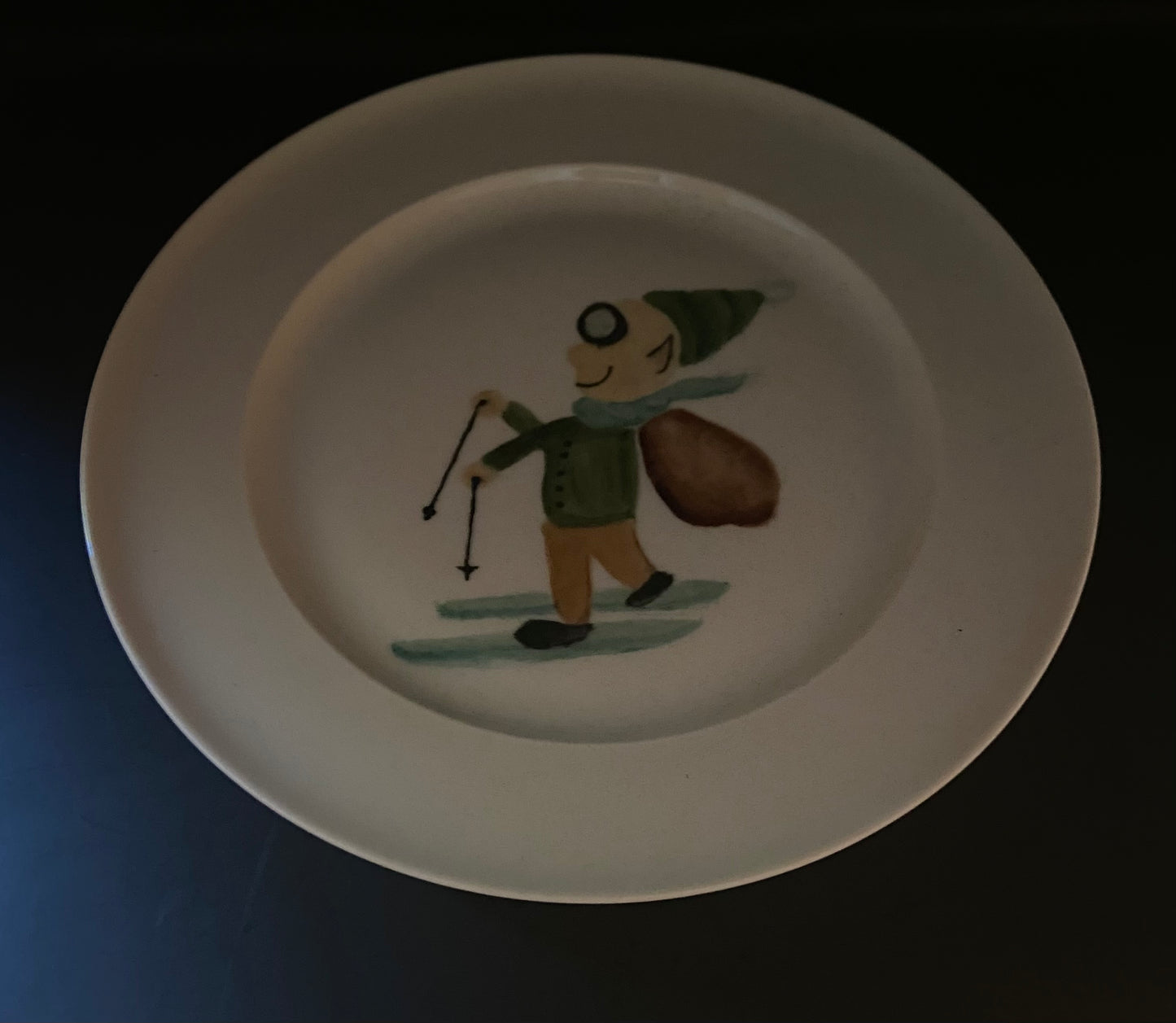 Handpainted Porcelain Plate