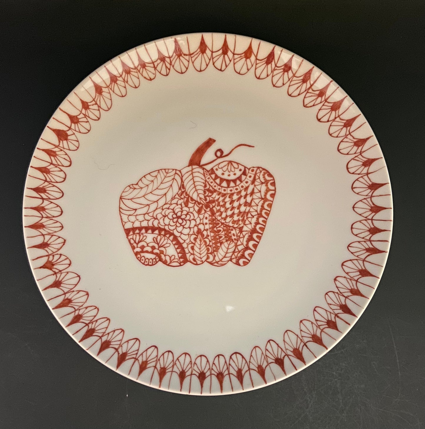 Handpainted Porcelain Plate