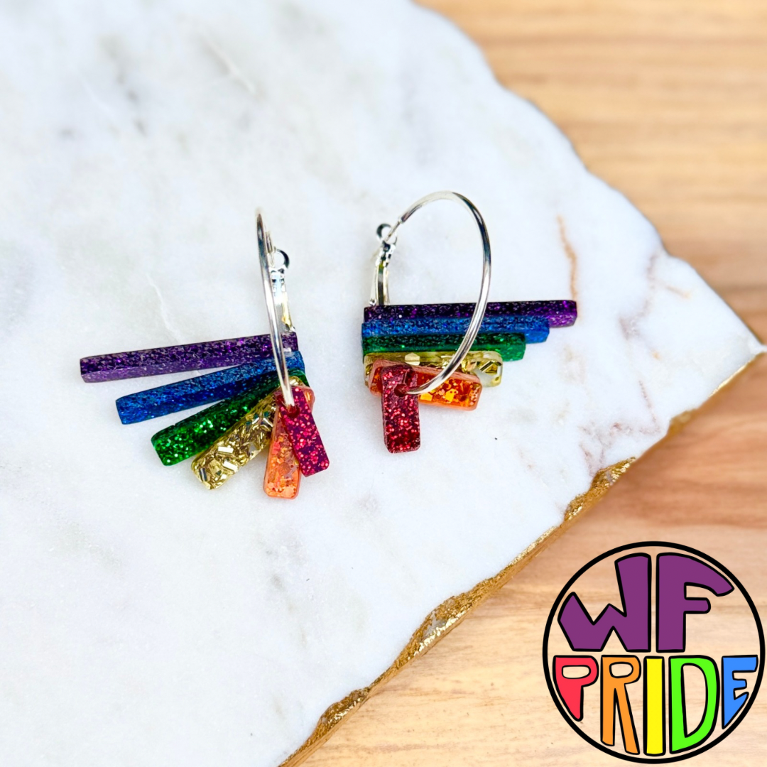 Be Like Missy - Pride Earrings