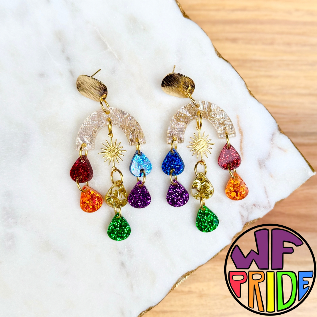 Be Like Missy - Pride Earrings