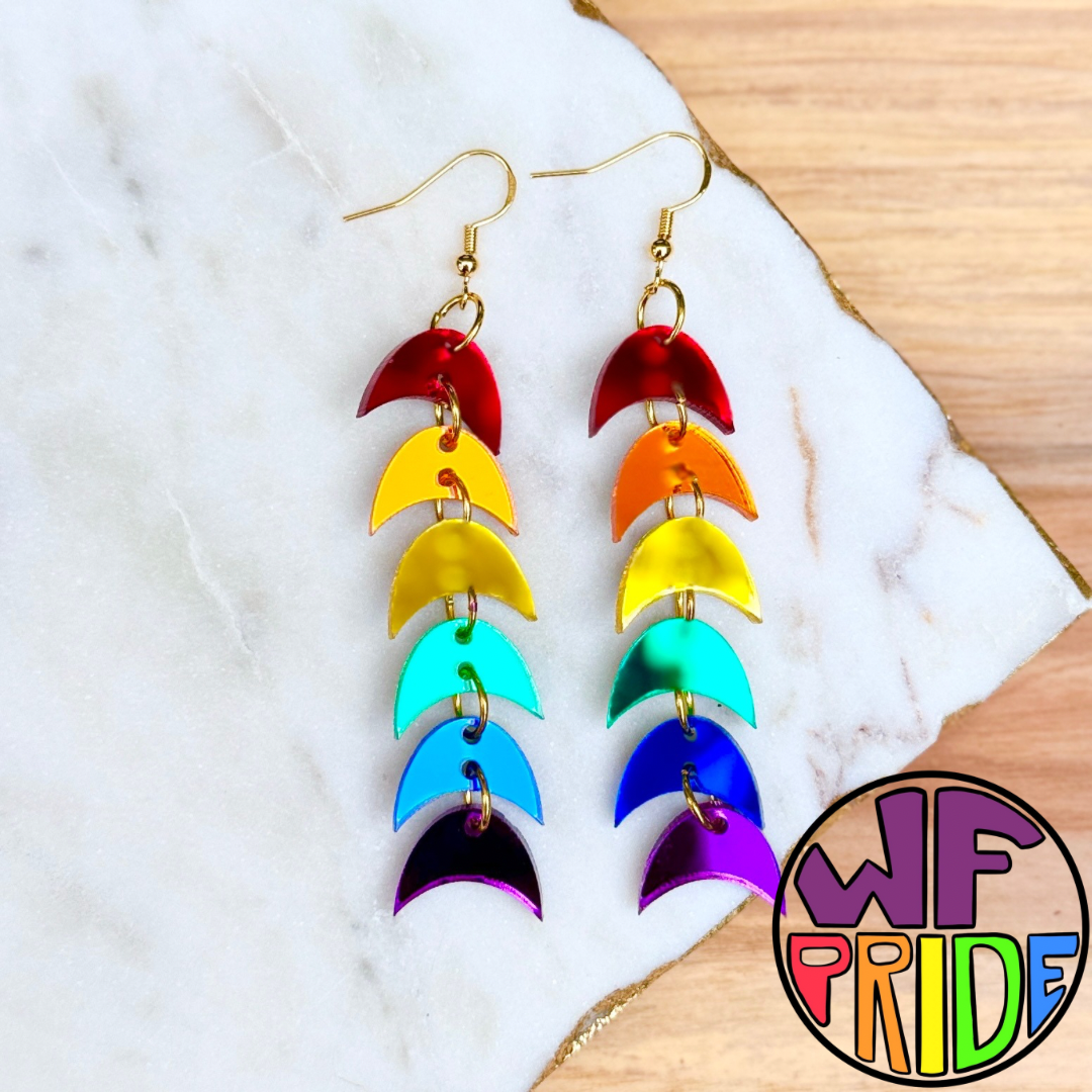 Be Like Missy - Pride Earrings
