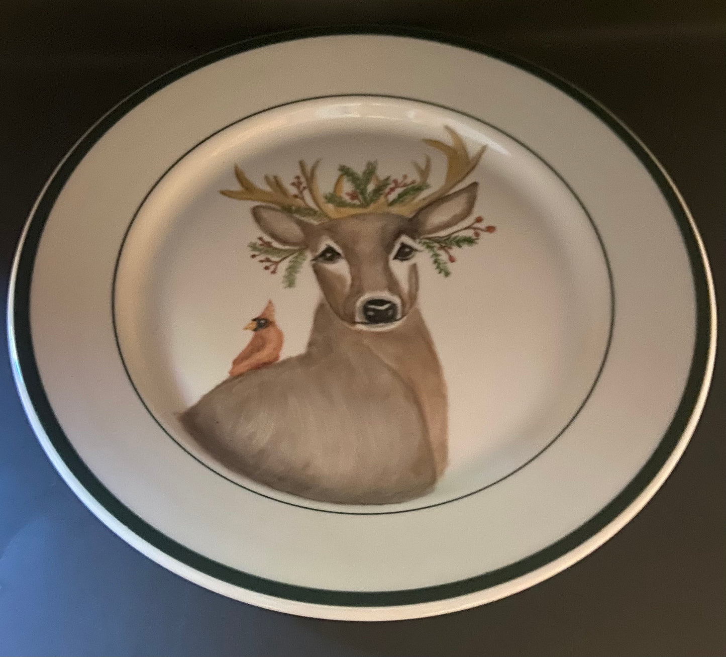 Handpainted Porcelain Plate