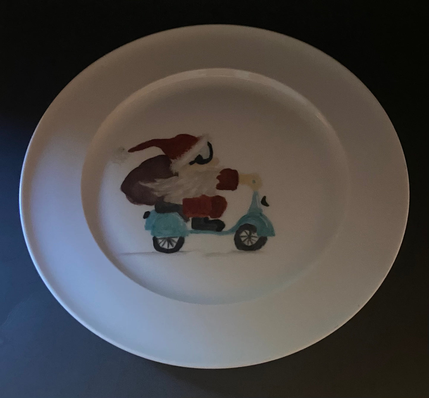 Handpainted Porcelain Plate