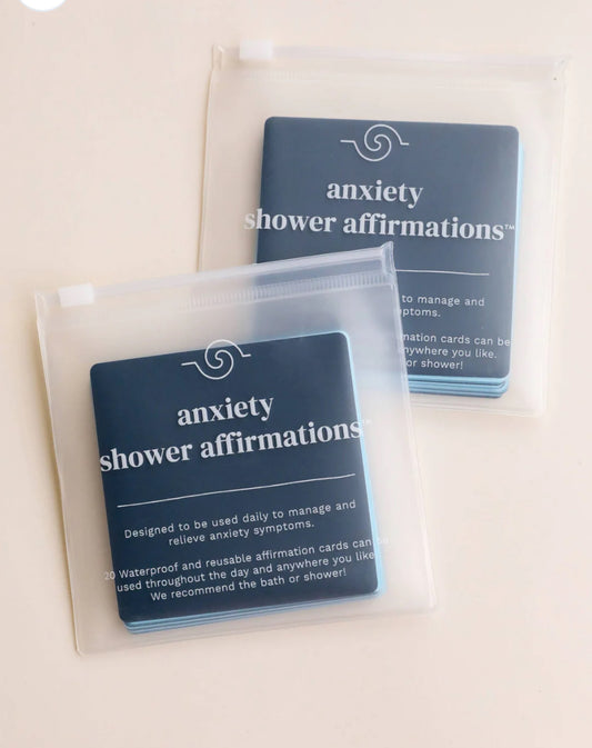 Shower Affirmation Cards