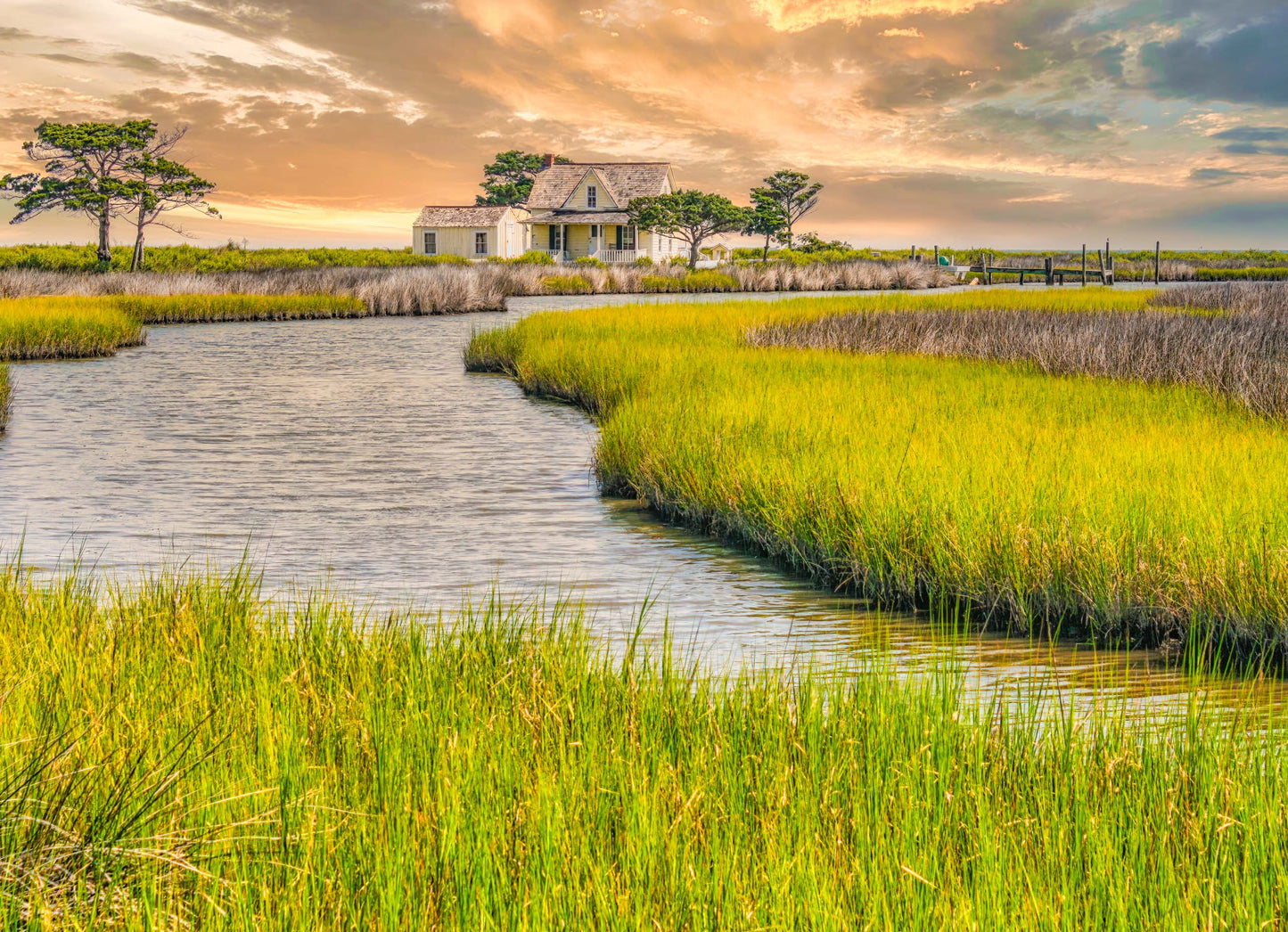OBX Pixels 11x14 Matted Prints