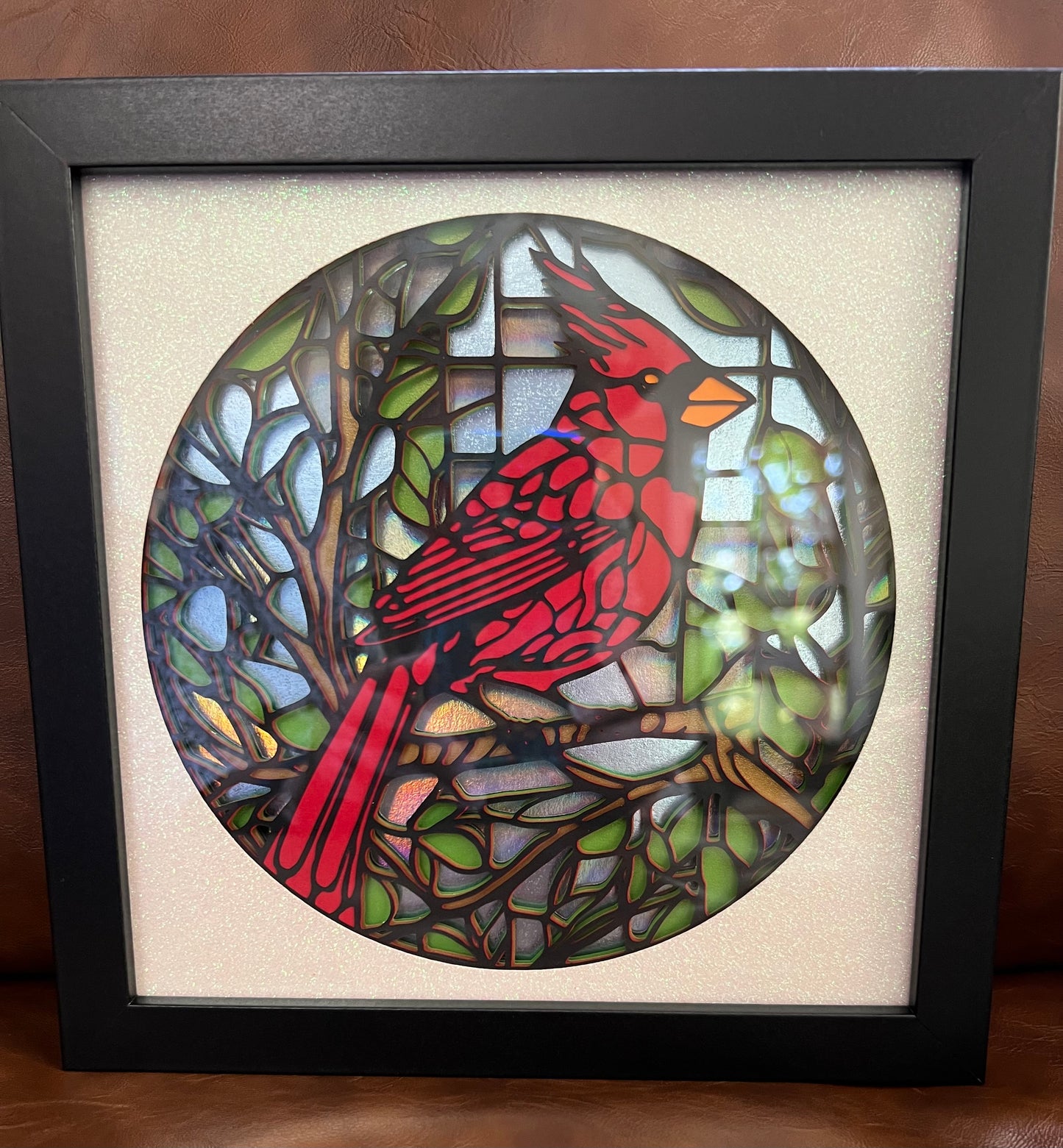Shadow Box Paper Art 8x8”