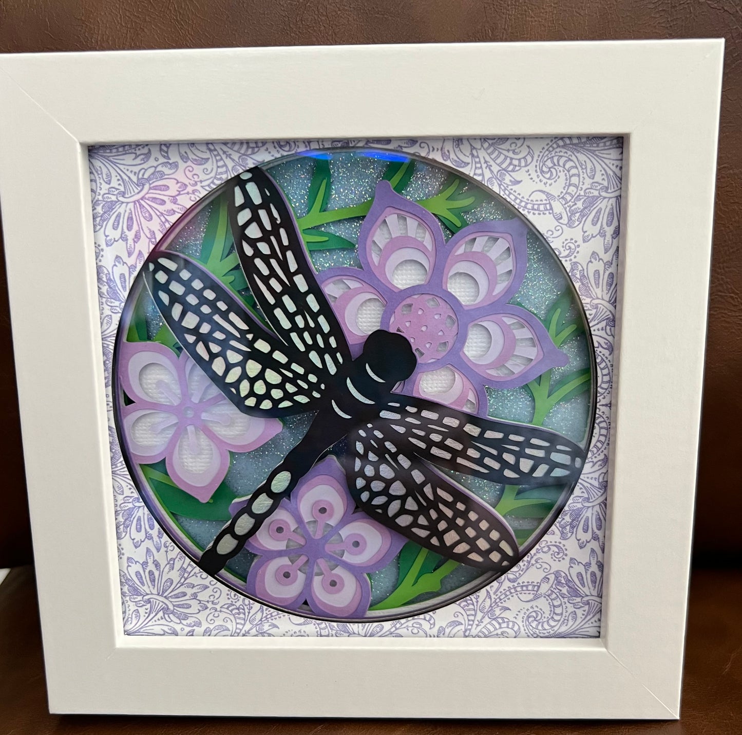Shadowbox Paper Art 6x6”