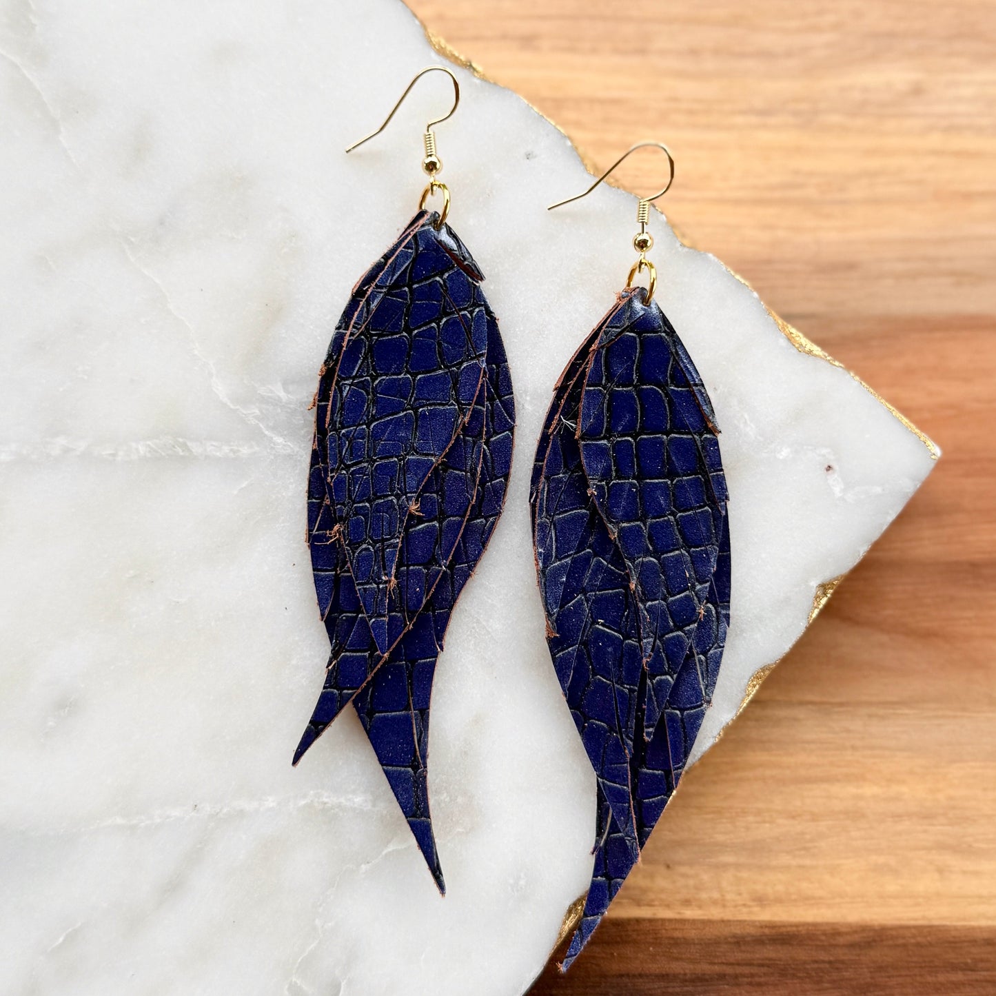 Be Like Missy - Wings of an Angel - Leather Earrings