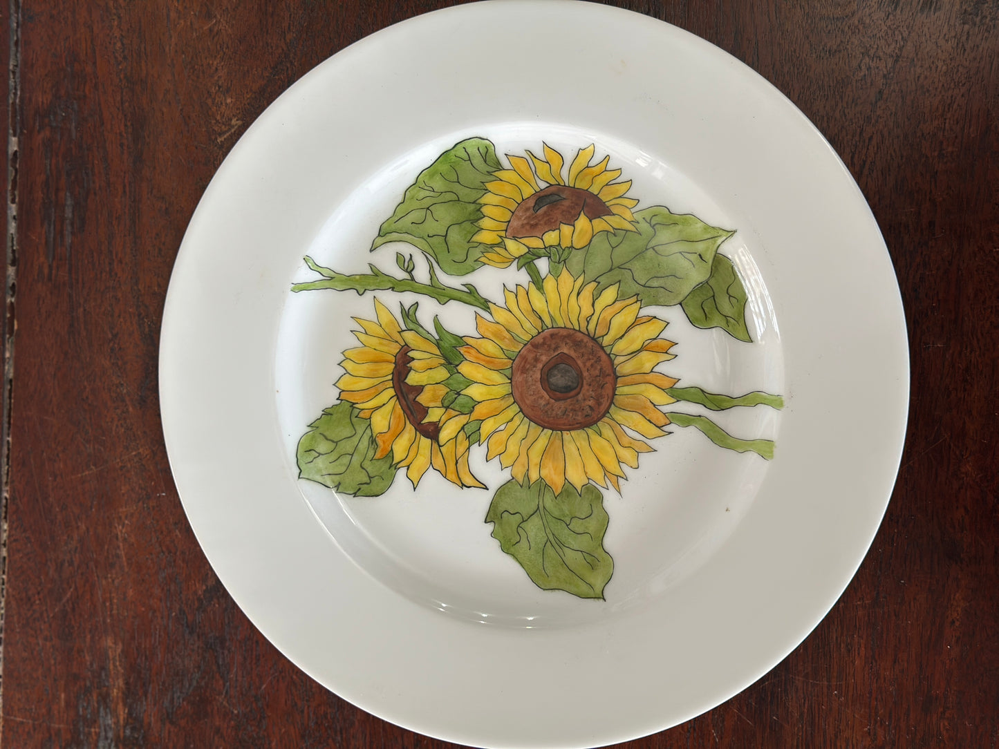 Handpainted Porcelain Plate