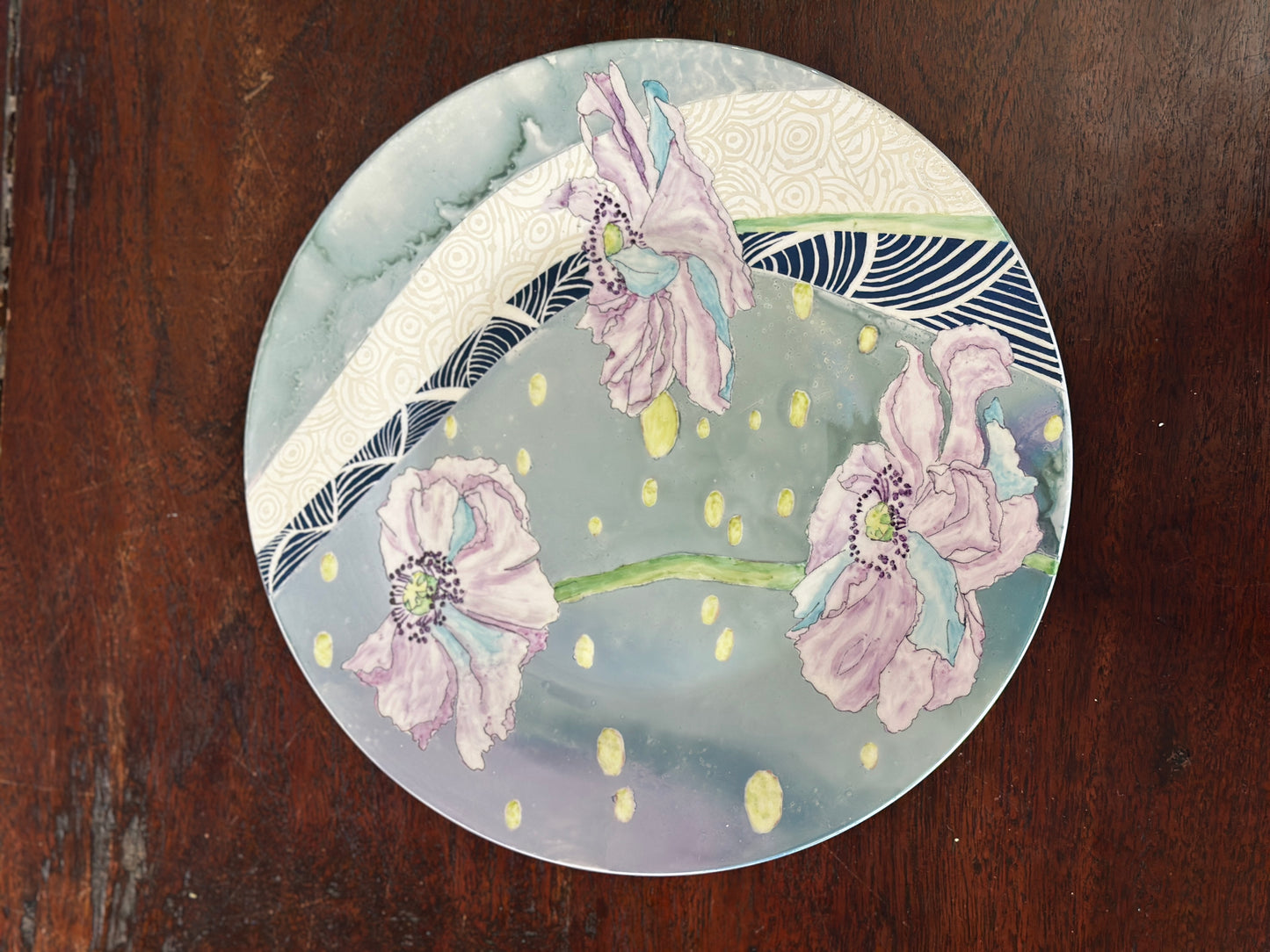 Handpainted Porcelain Plate