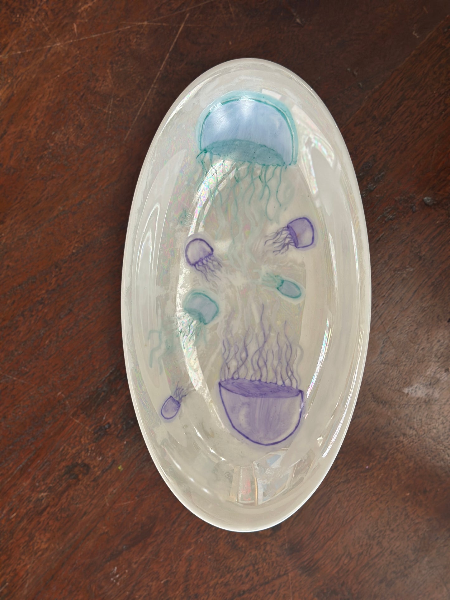 Handpainted Porcelain Plate