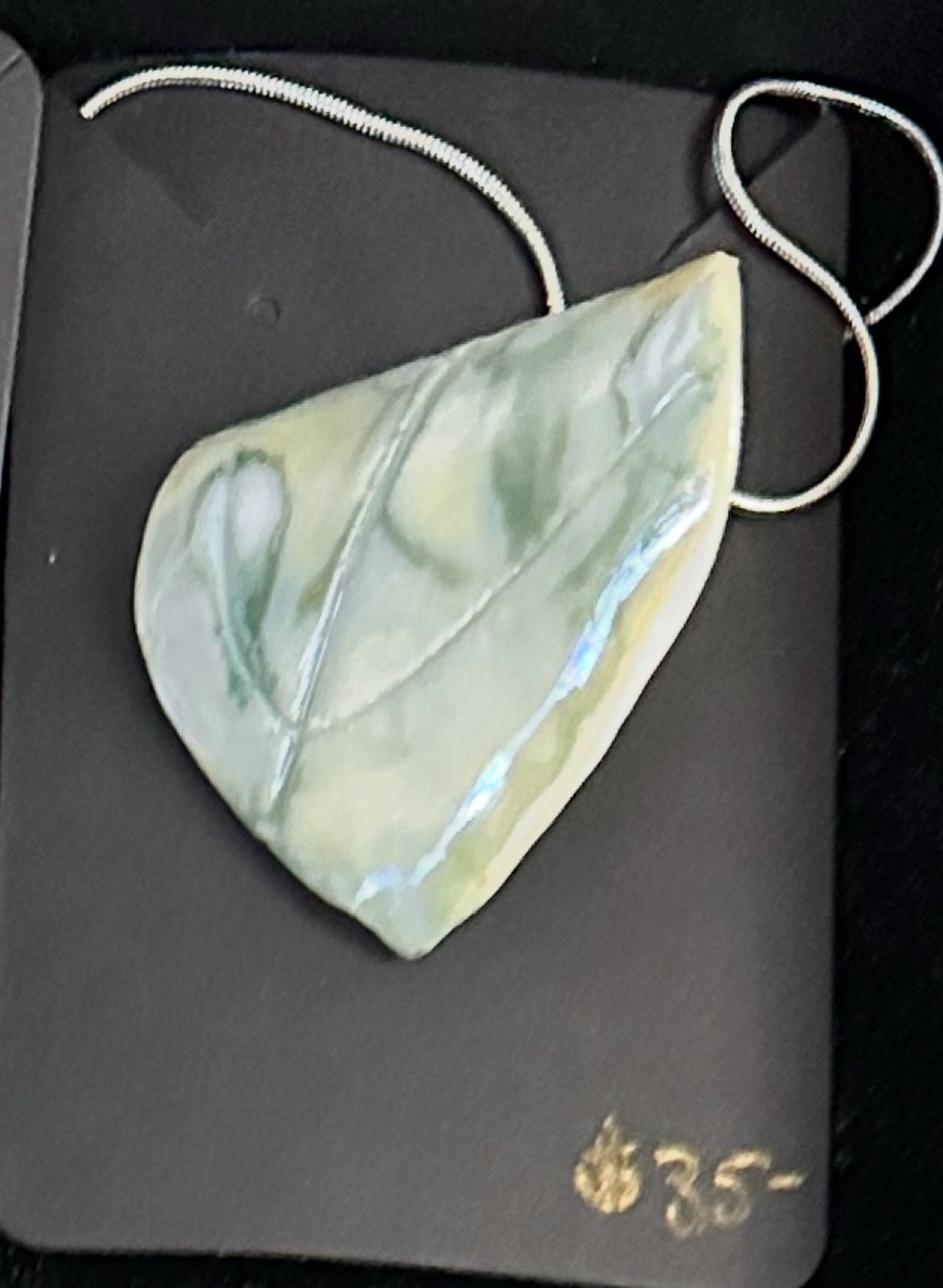 Hand Painted Porcelain Necklaces