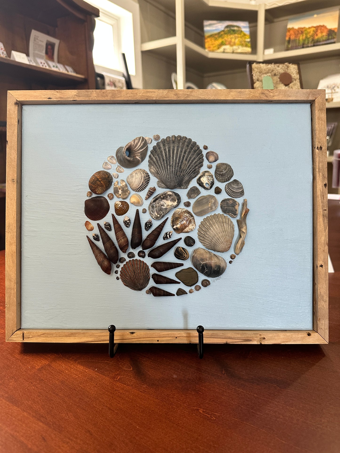 Seashell Collage Art
