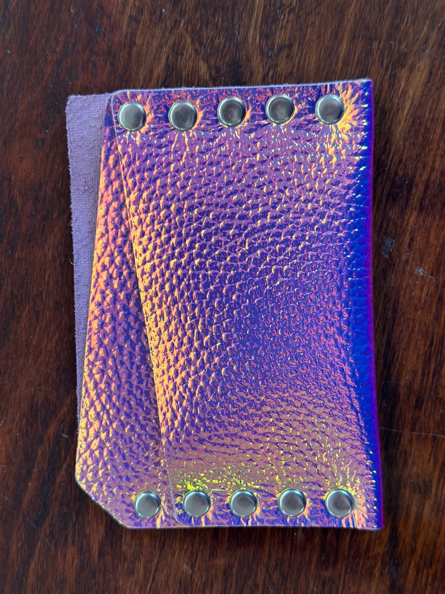 Handmade leather wallet