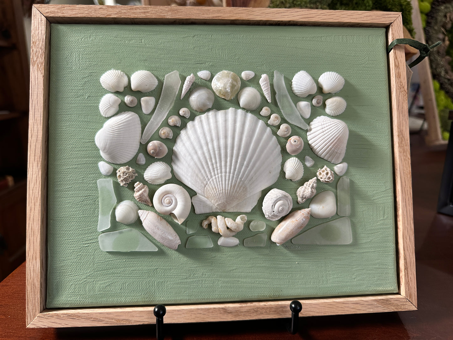 Seashell Collage Art