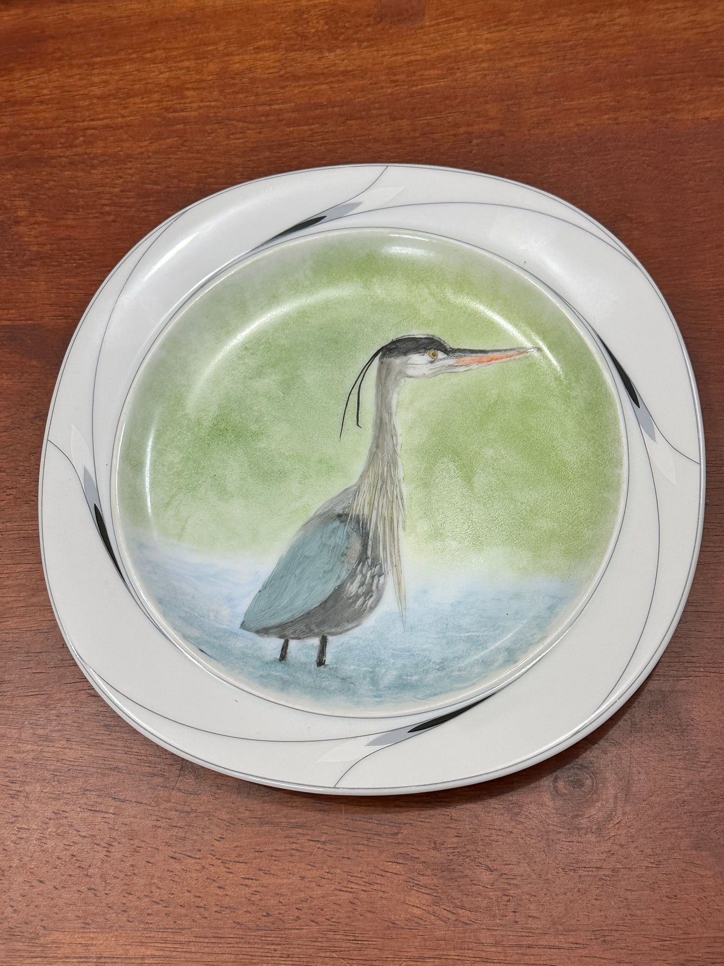 Handpainted Porcelain Plate