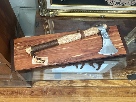Handmade Axe & Mount
