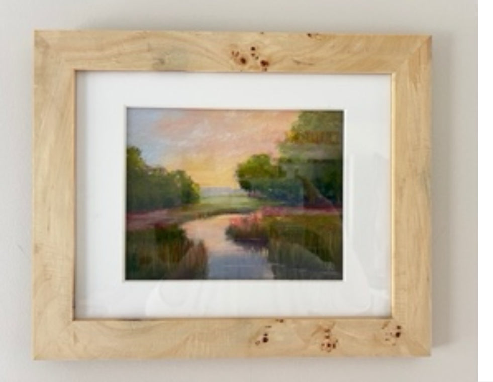Marsh in Soft Pastel