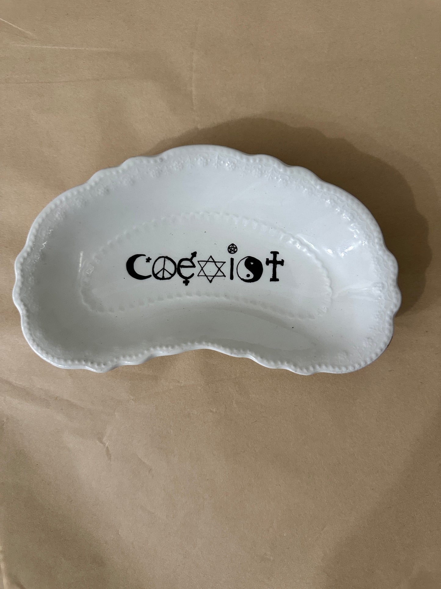 Handpainted Porcelain Plate