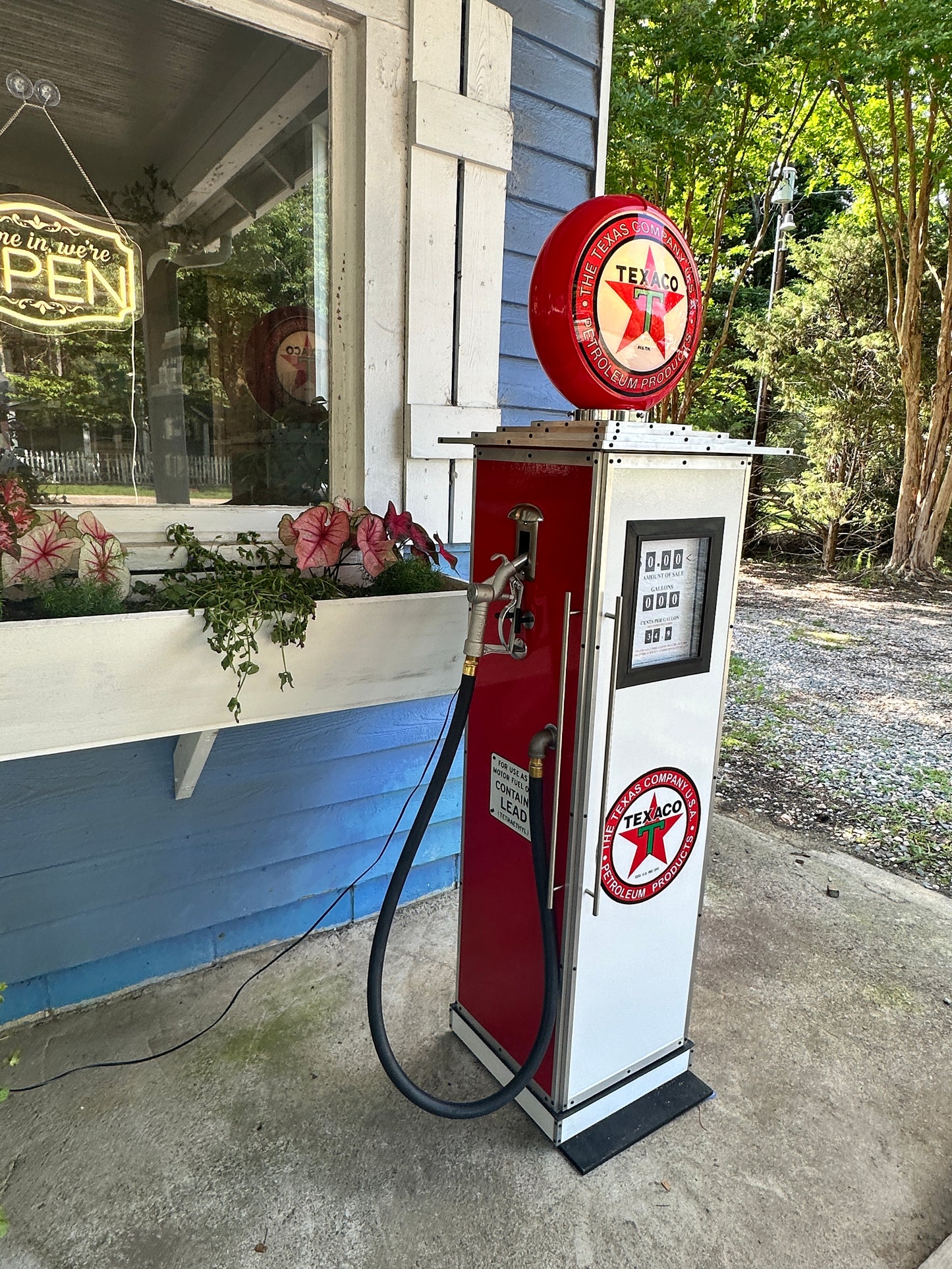 Replica Old Style Texaco Pump 