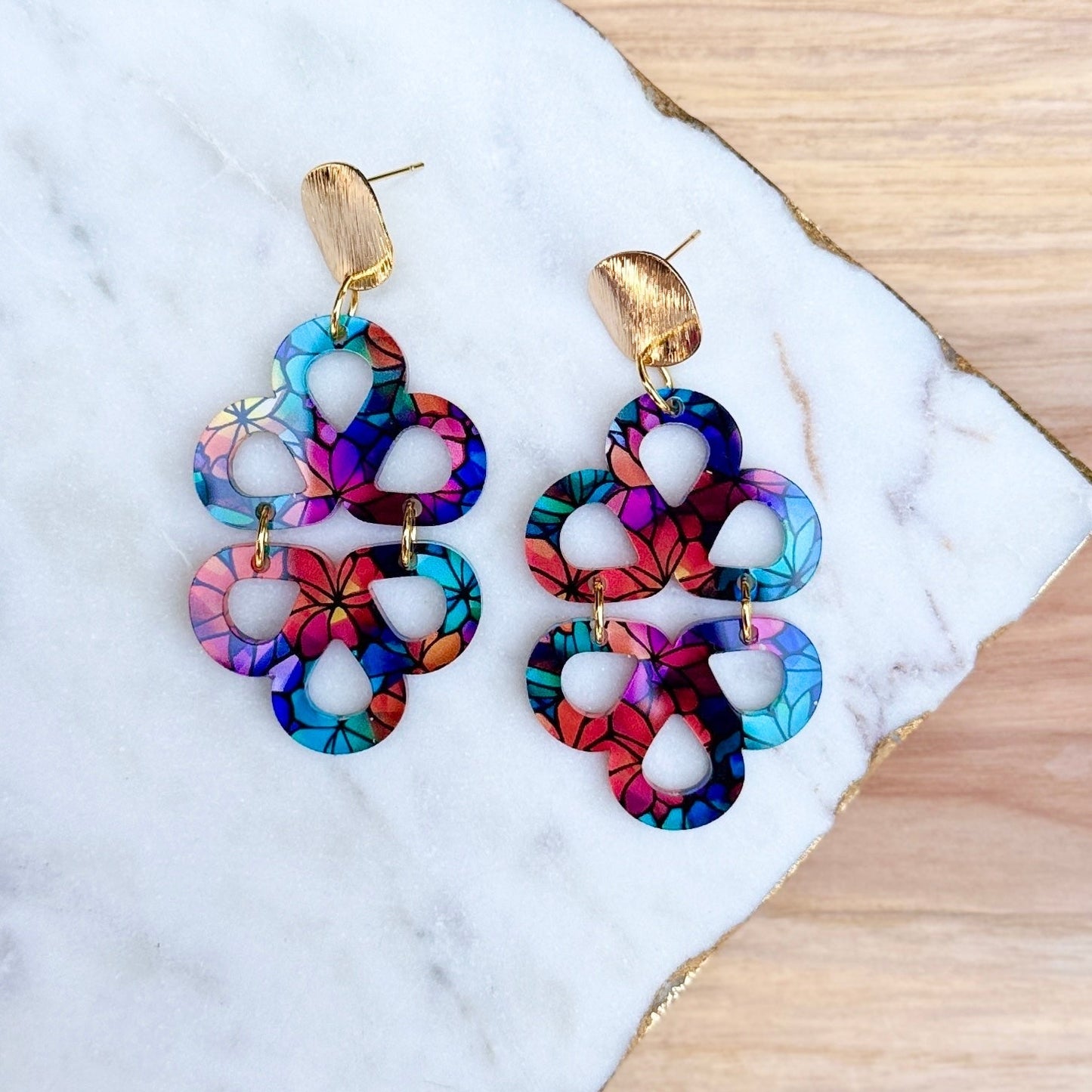 Be Like Missy - Acrylic Earrings