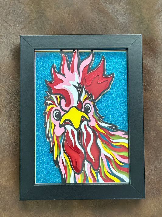 Shadow Box Paper Art 5x7