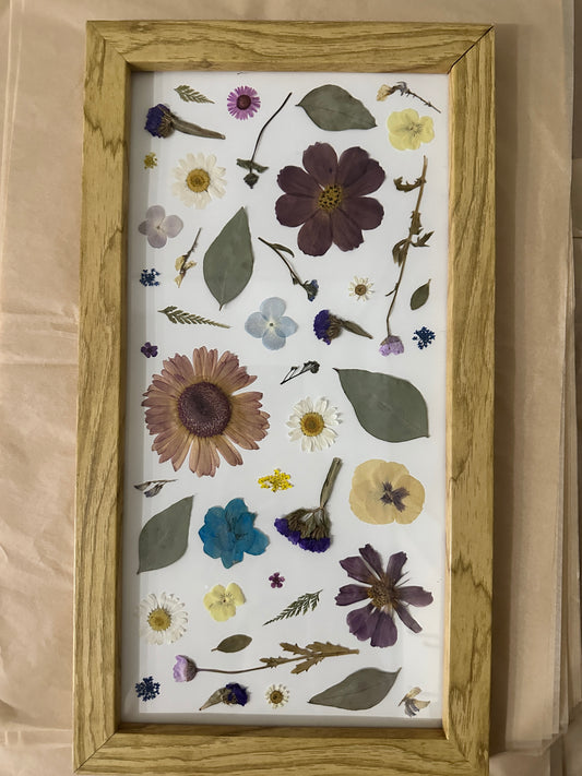 Large Framed Flowers
