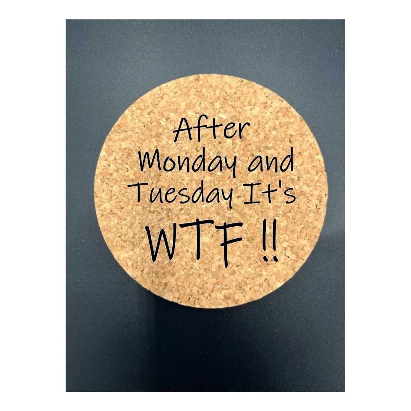 Funny Cork Coasters
