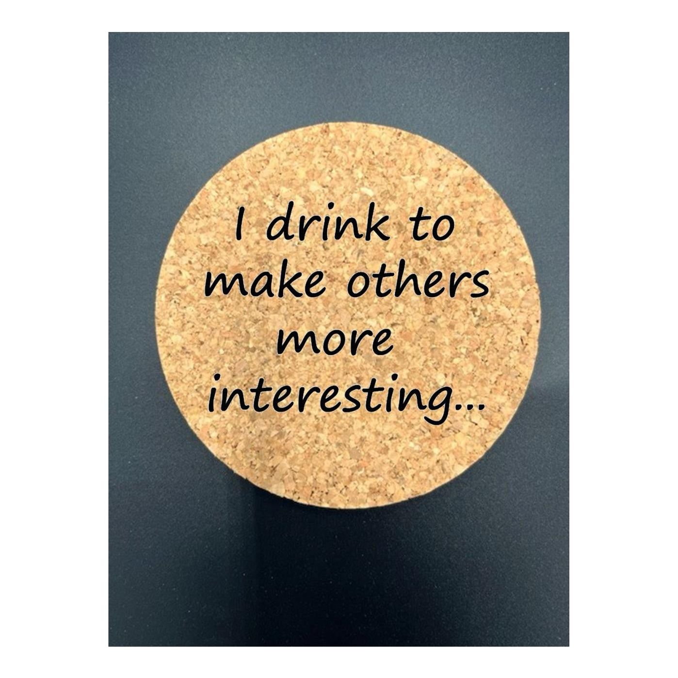 Funny Cork Coasters