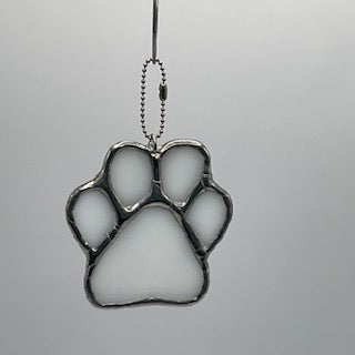 Stained Glass Paw Print