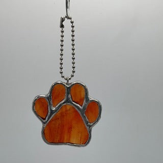 Stained Glass Paw Print