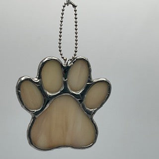 Stained Glass Paw Print