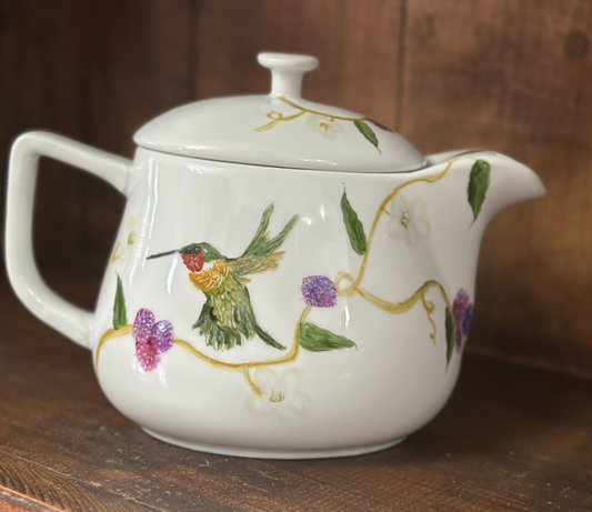 Hand Painted Porcelain Tea Pot