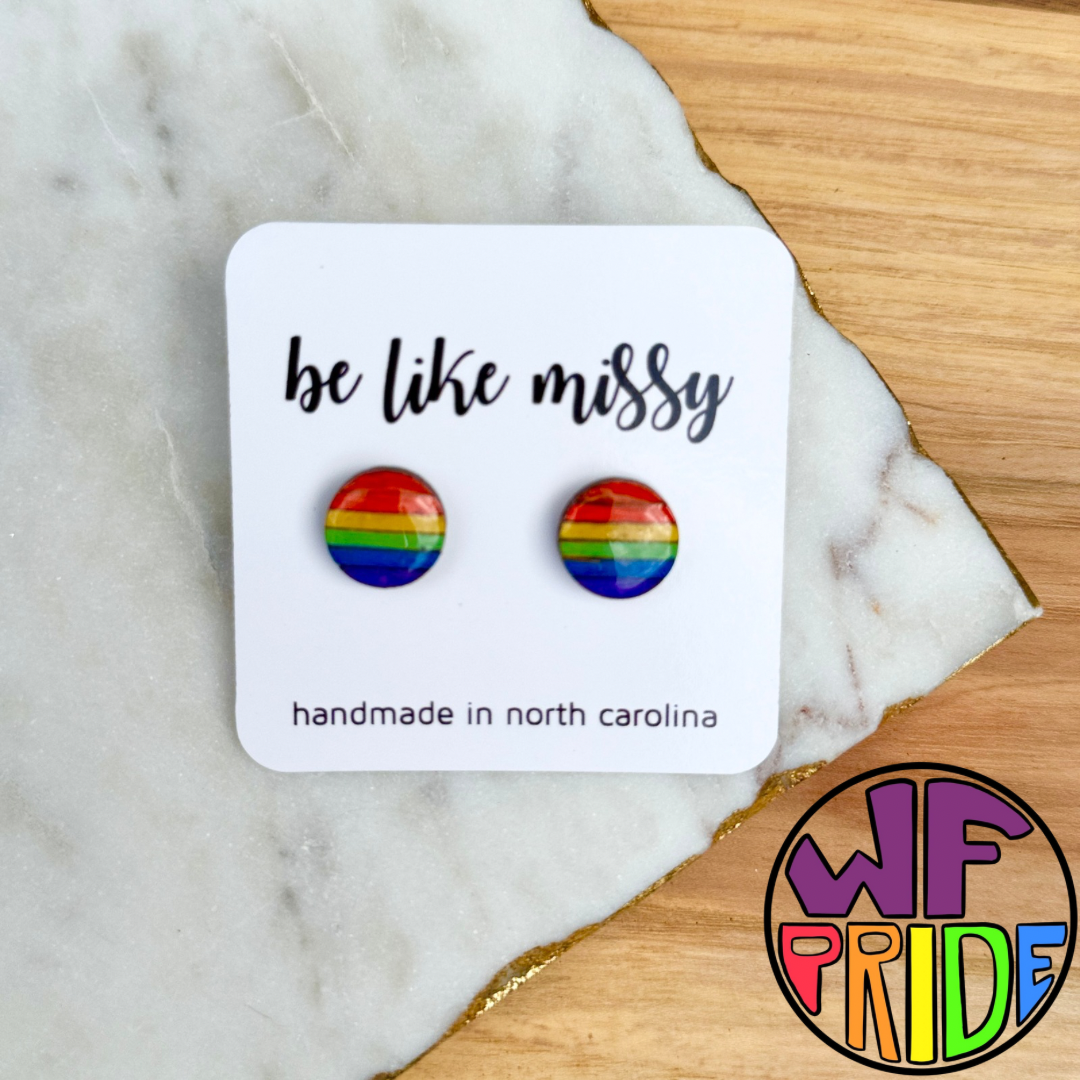 Be Like Missy - Pride Earrings