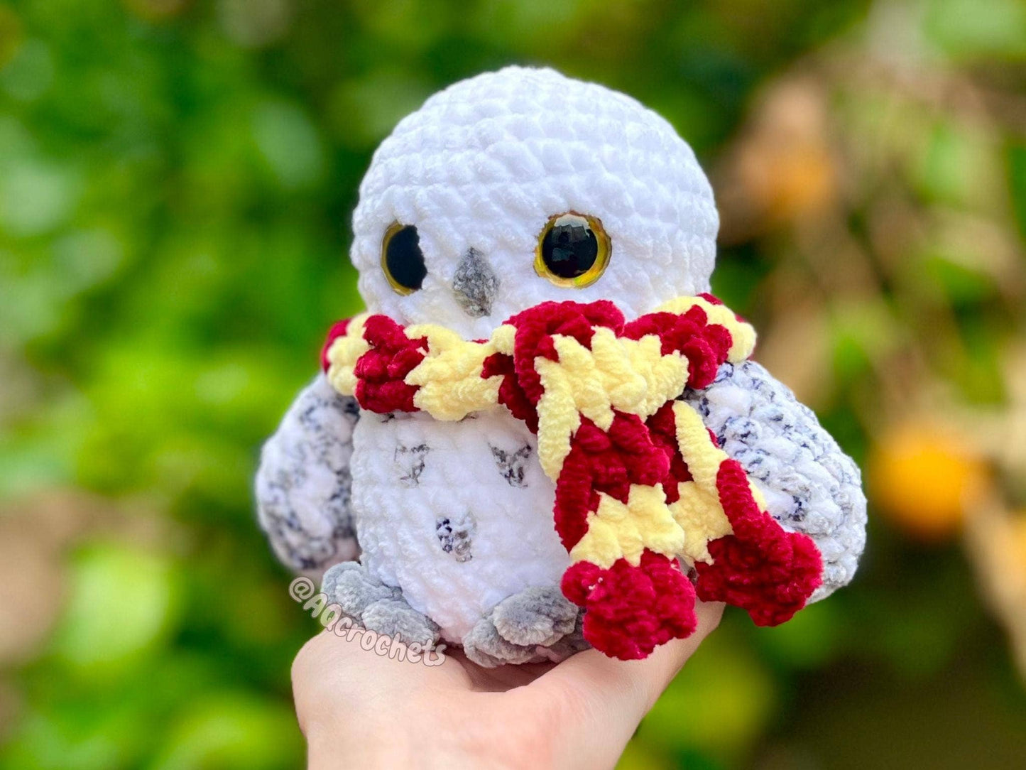 Crochet Funny Owl, Handmade Owl Decor Desk, Cute Owl Gift