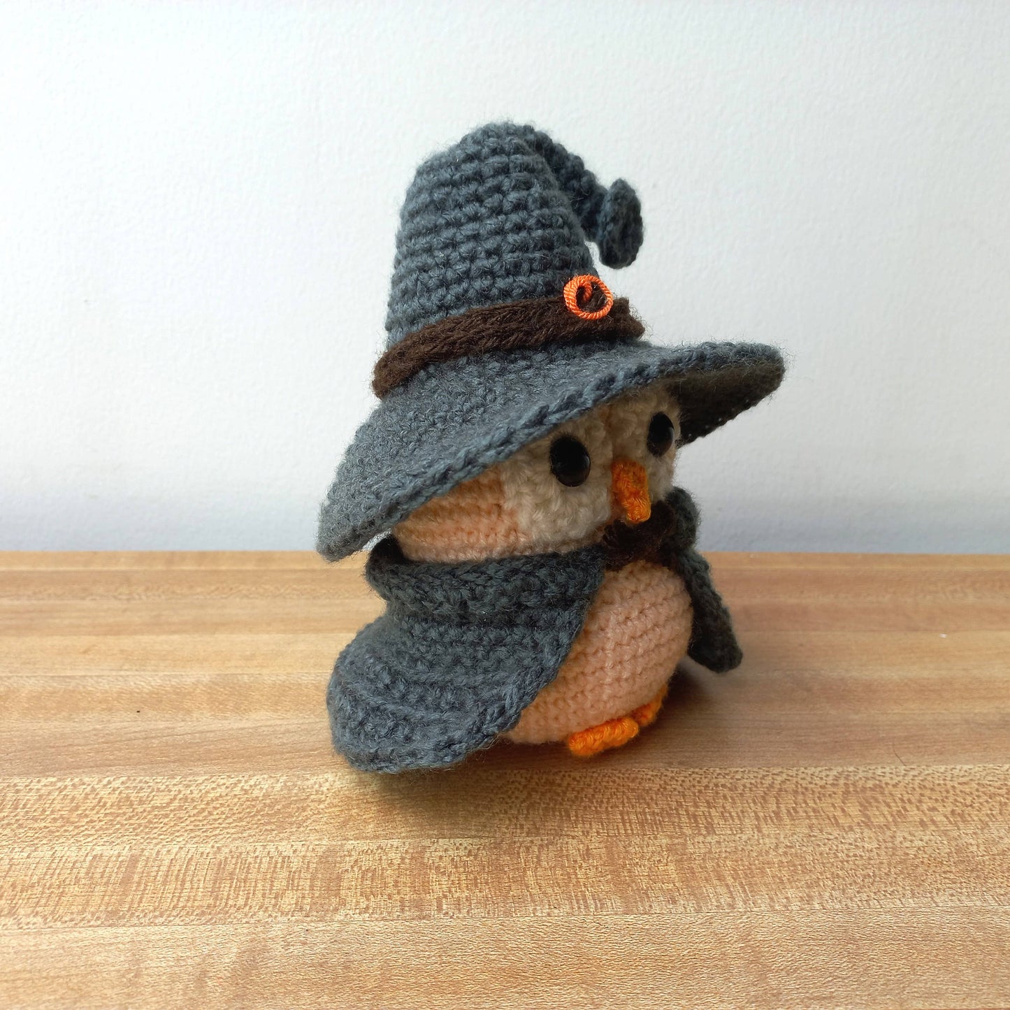 Crochet Magical Owl, Crochet Owl Wizard, Halloween Owl