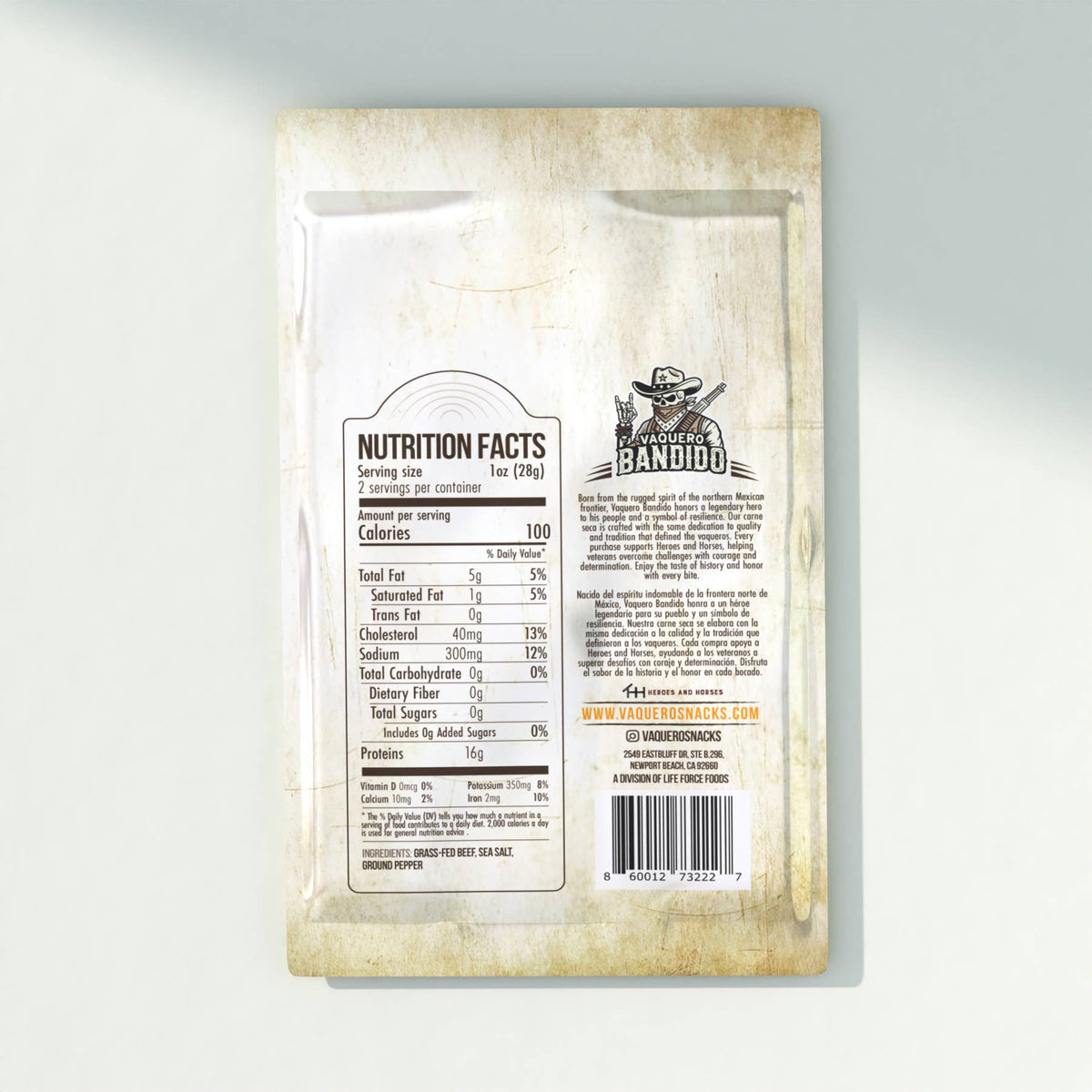Original Carne Seca Mexican Beef Jerky