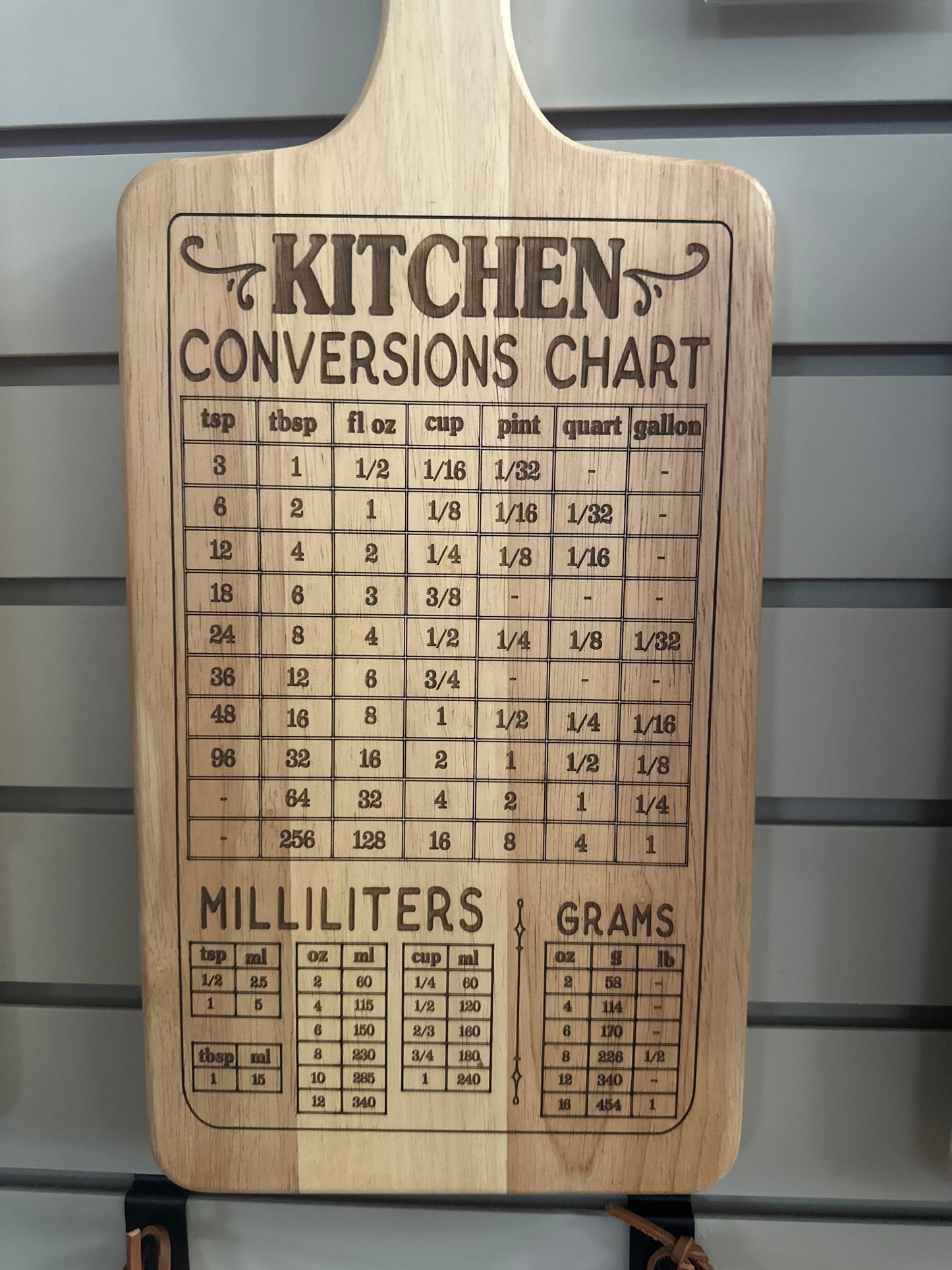 Rustic Wooden Cutting Board (Large)