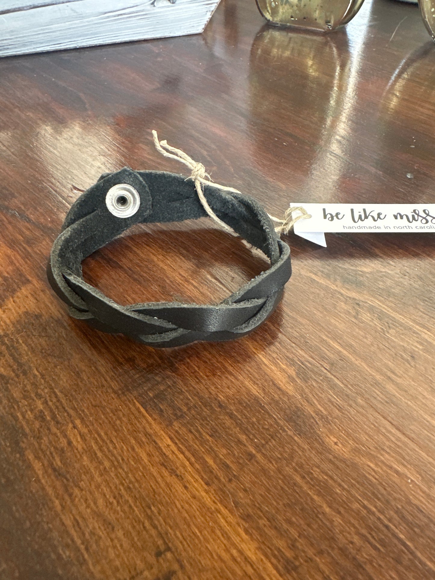 Be Like Missy Men’s Leather Cuff