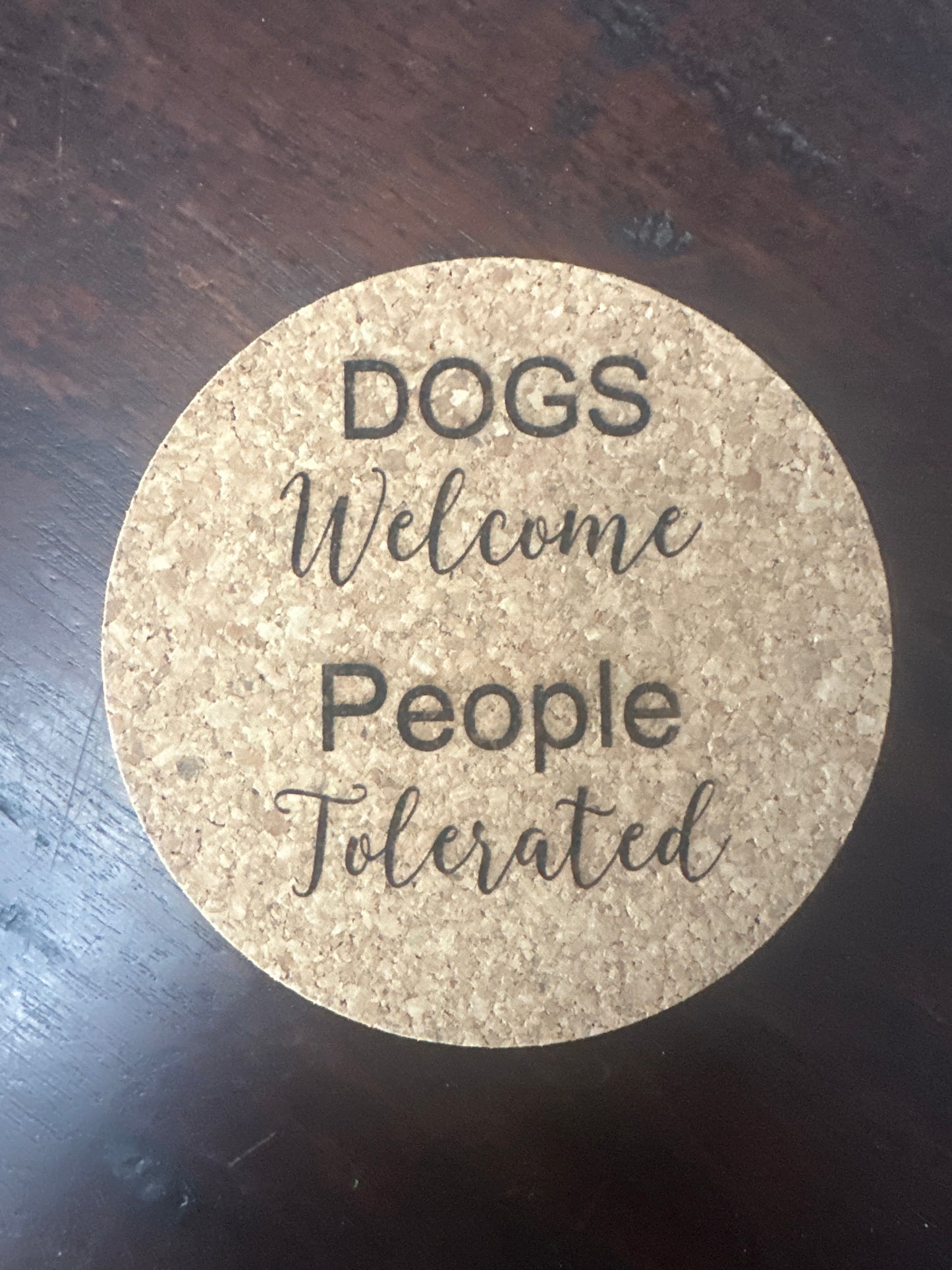 Funny Cork Coasters