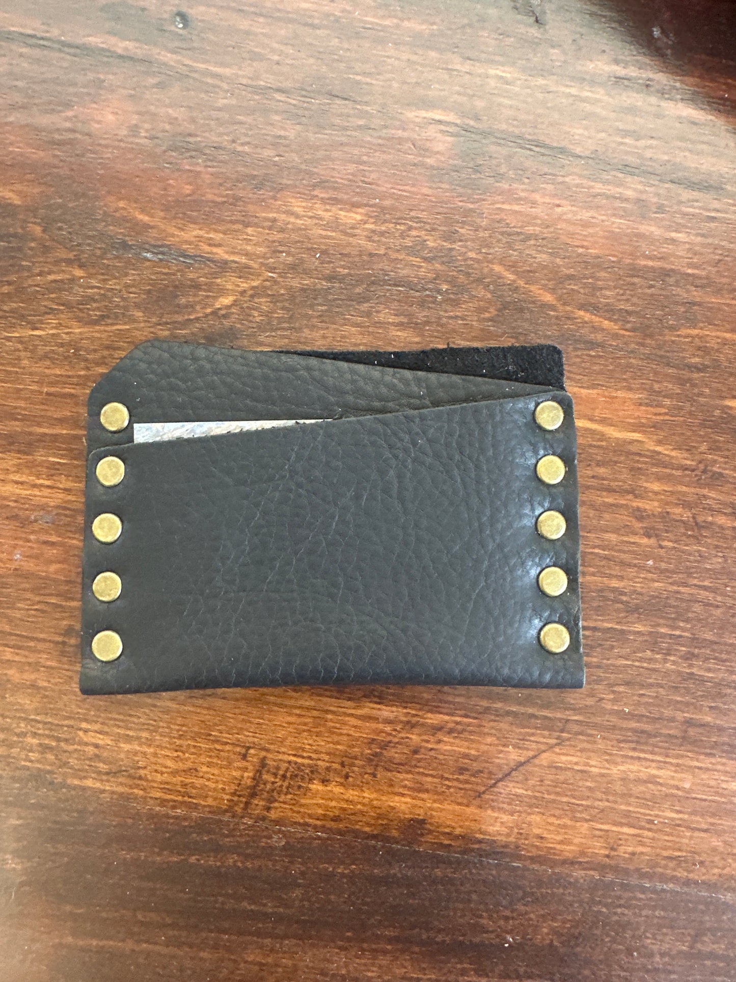 Handmade leather wallet