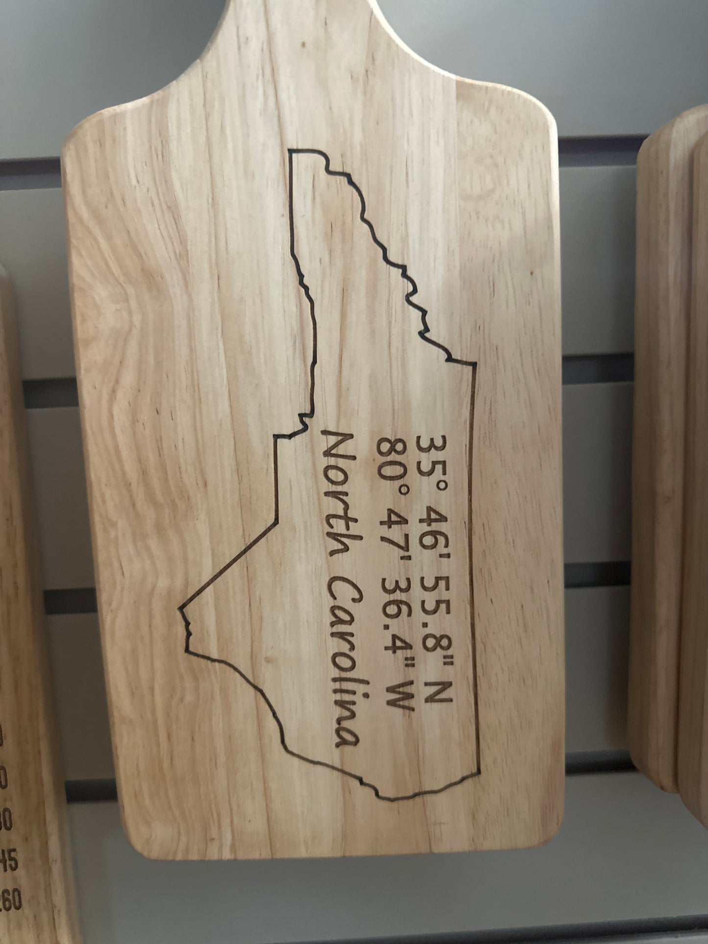 Rustic Wooden Cutting Board With Funny Engravings (Small)