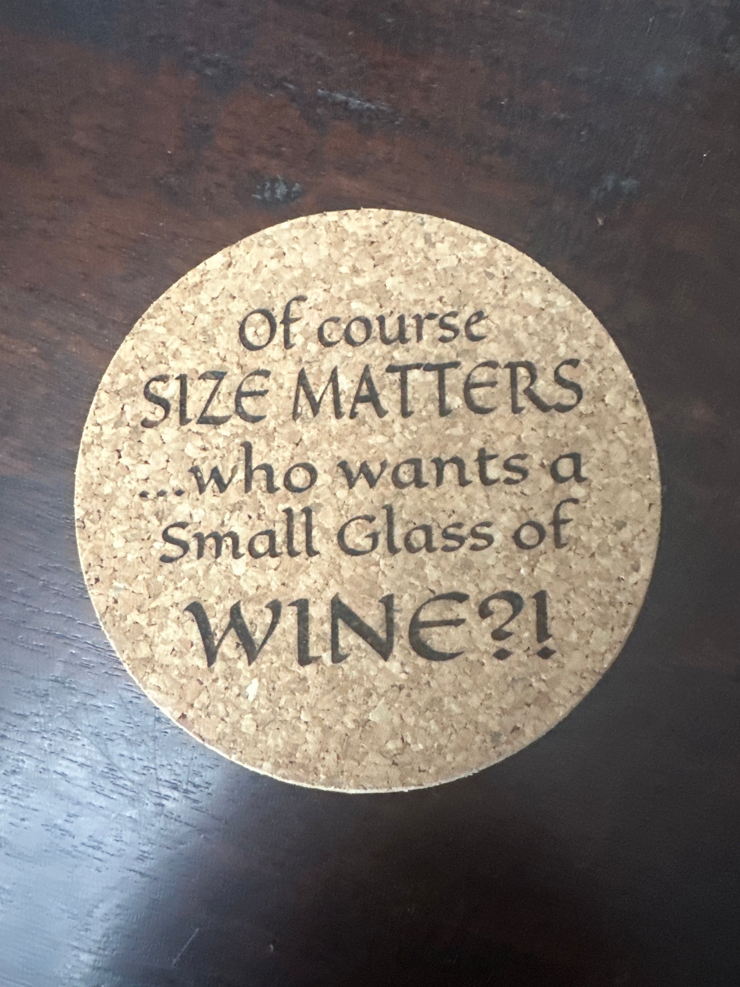 Funny Cork Coasters