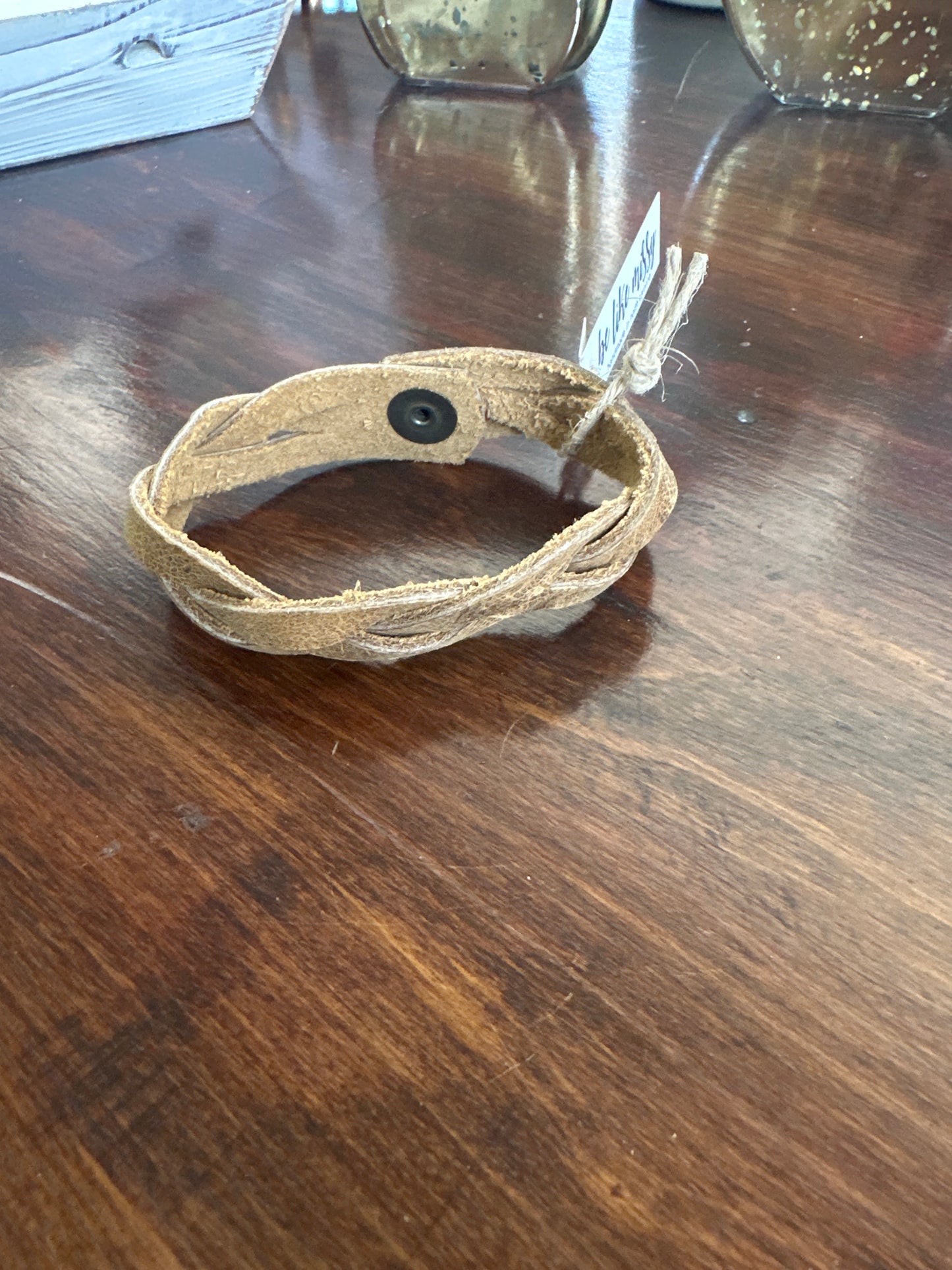 Be Like Missy Men’s Leather Cuff