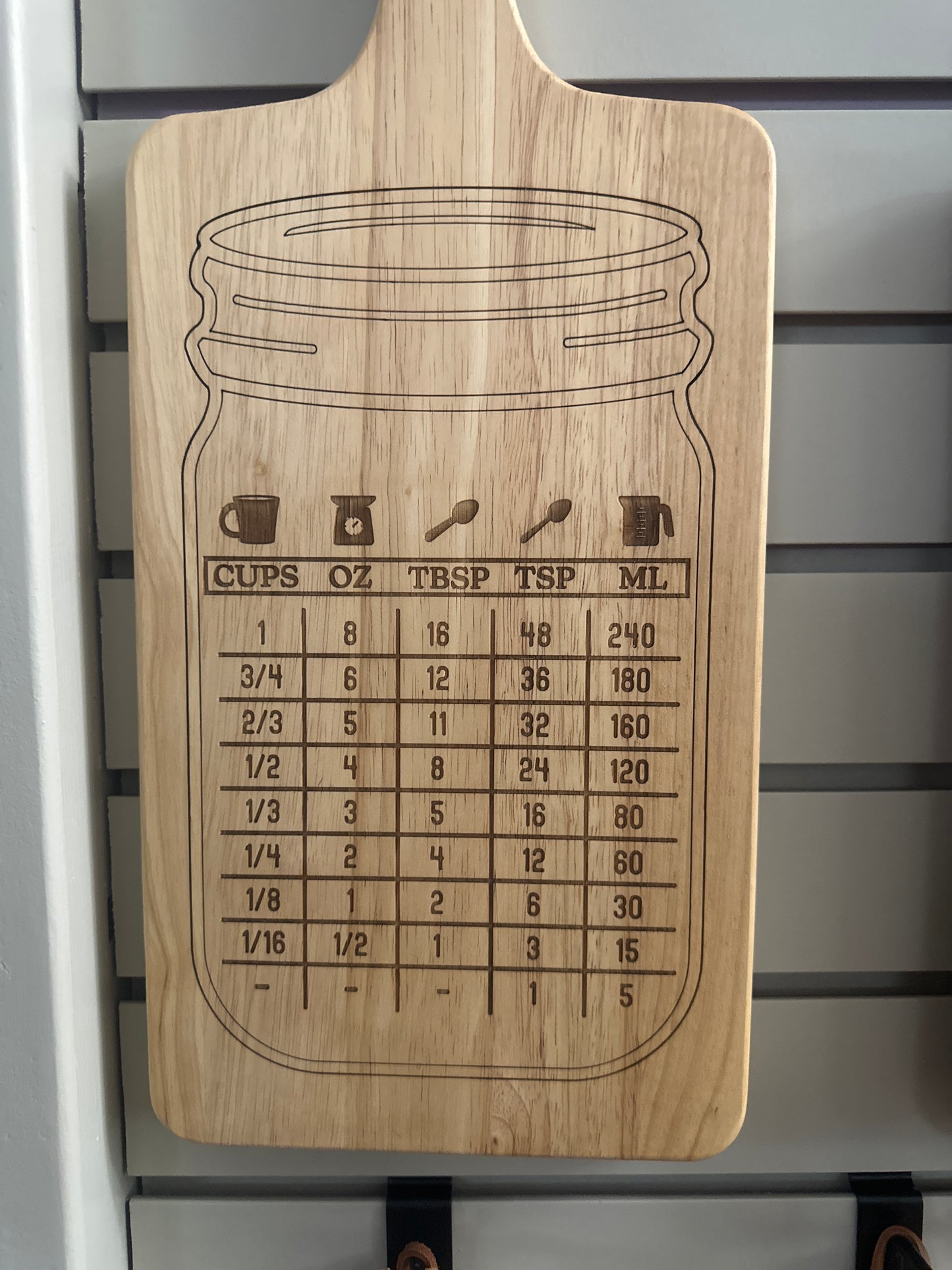Rustic Wooden Cutting Board (Large)