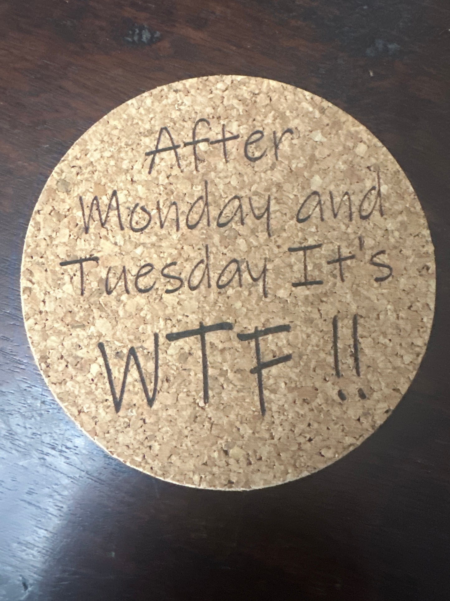 Funny Cork Coasters