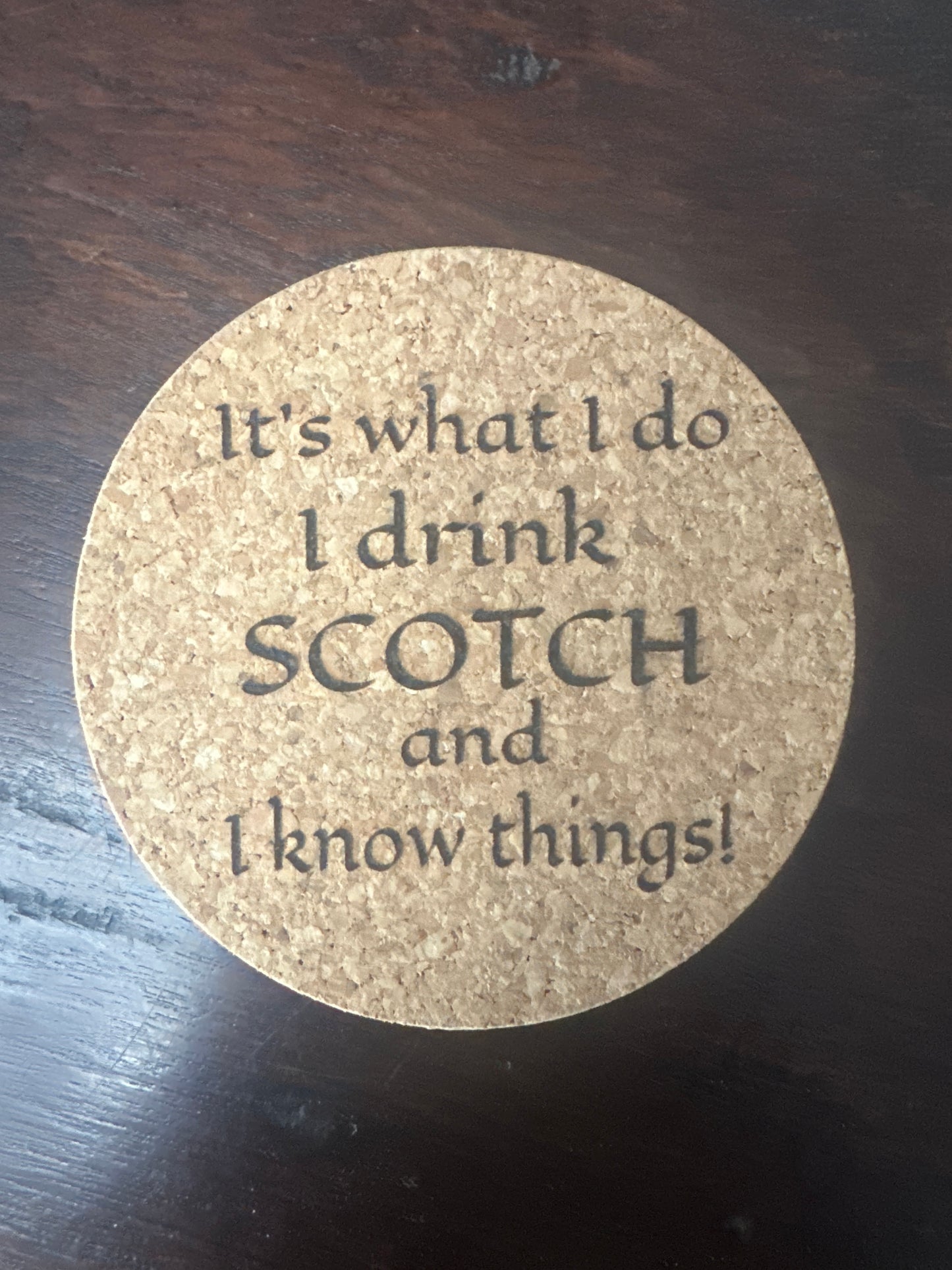 Funny Cork Coasters