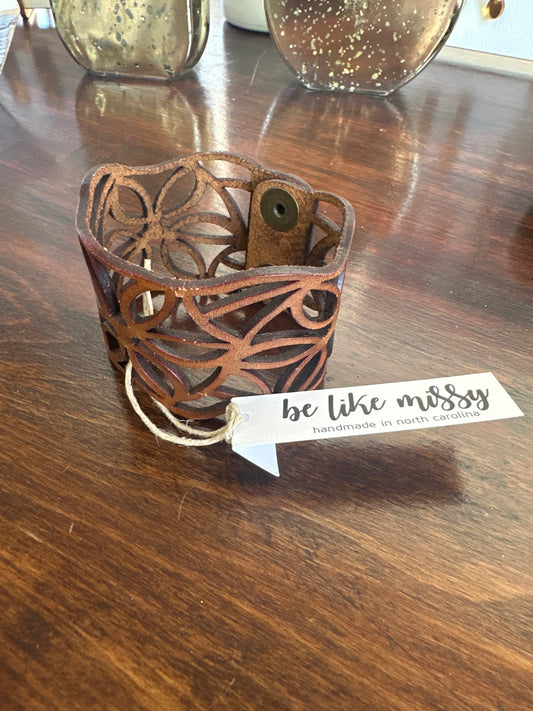 Be Like Missy Leather wrap bracelet