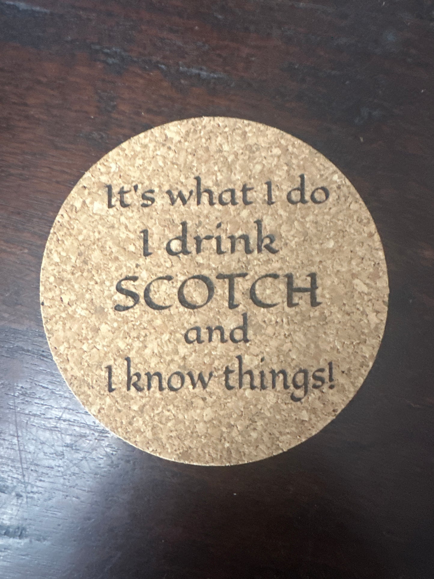 Funny Cork Coasters